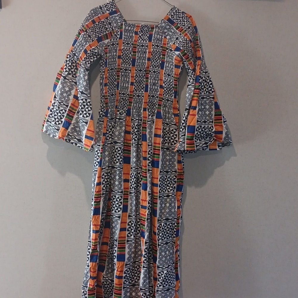 African Stars-multicolored dress